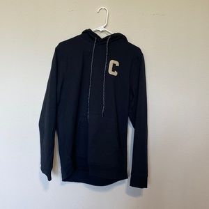 Navy Hood w/ "C" stitched patch